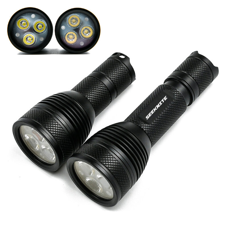 

MATEMINCO 3* XPL Hi 3000LM Ultra Bright EDC LED Flashlight 18650/18350 Battery Mini Torch Strong Searching Floodlight