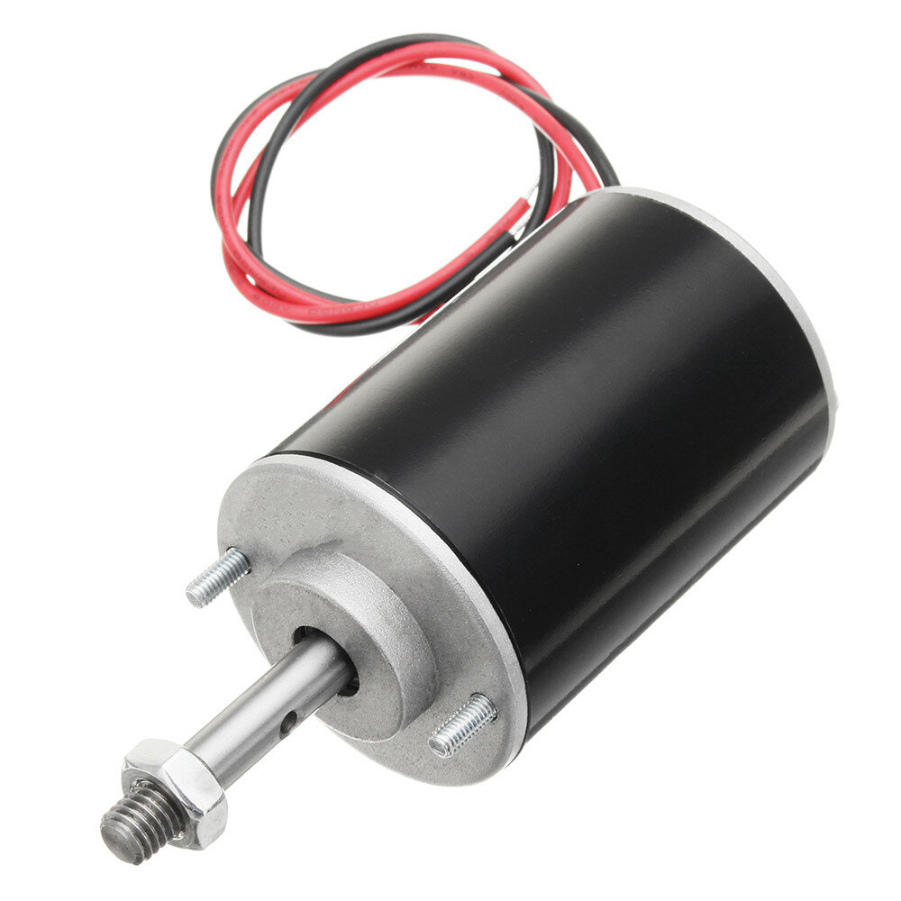 

12/24V 30W High Speed Permanent Magnet Mute Metal DC Motor CW/CCW For DIY Generator