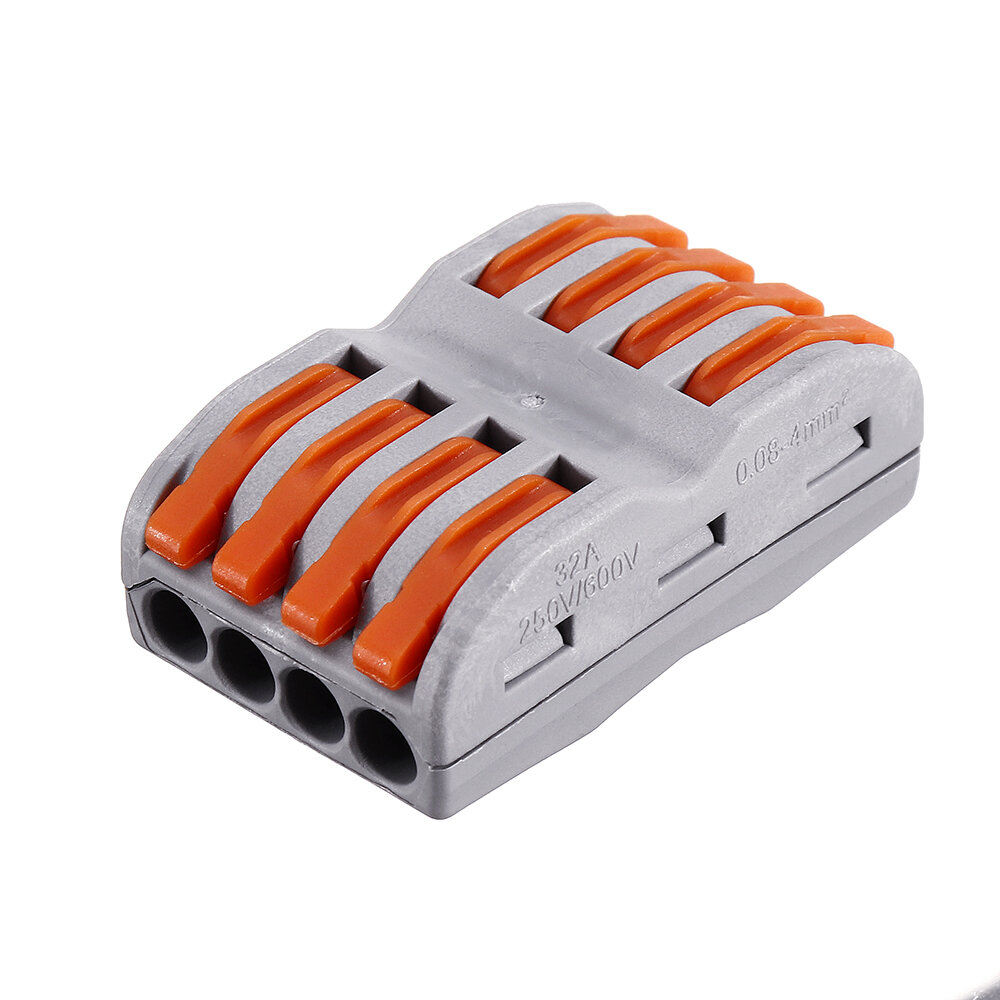 

5Pcs Wire Connector SPL-4 Quick Terminal 4 Position Docking Connector High Power Connector