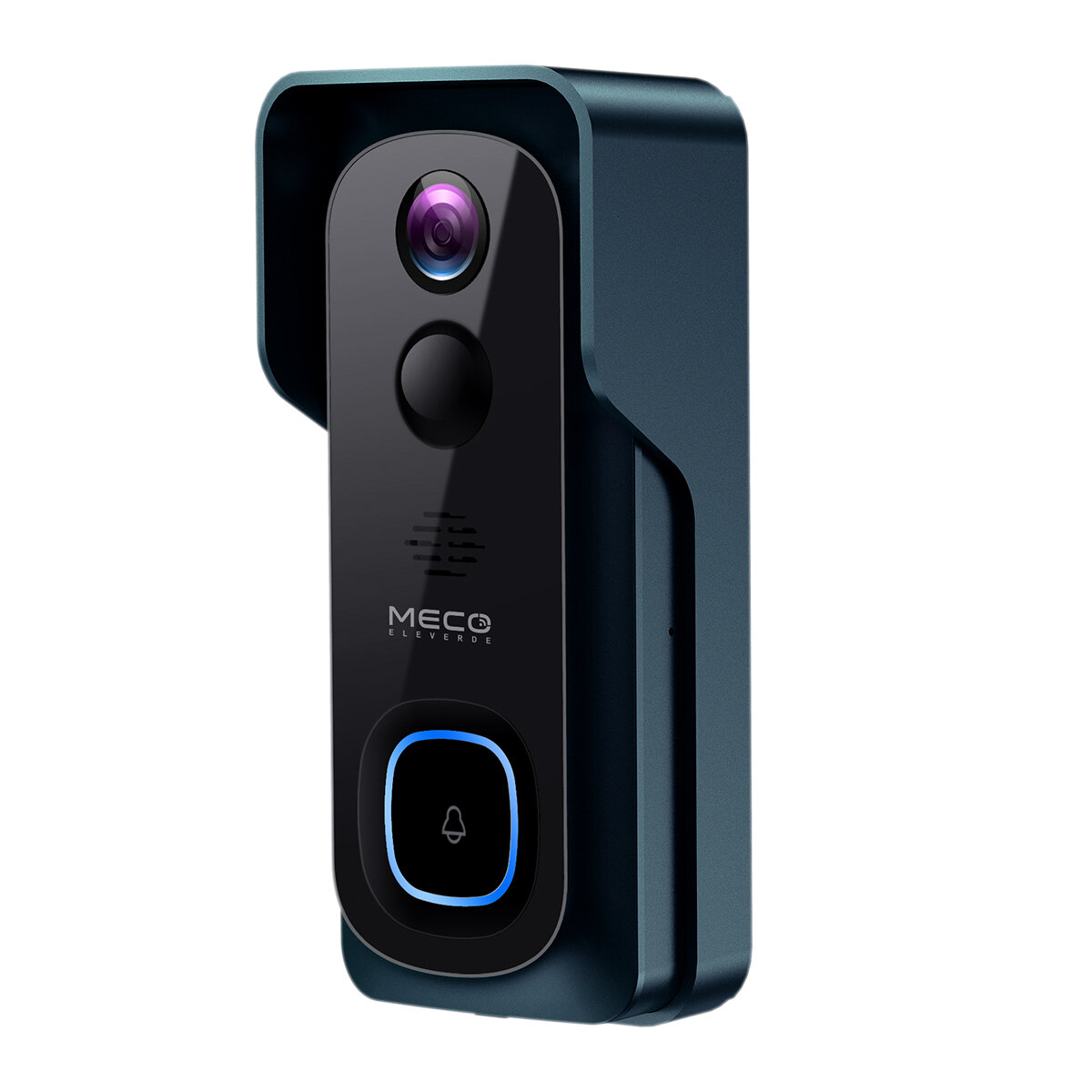 MECO ELE Video-deurbel Draadloos 1080P Draadloze deurbelcamera met gratis deurbel WiFi Slimme deurbe