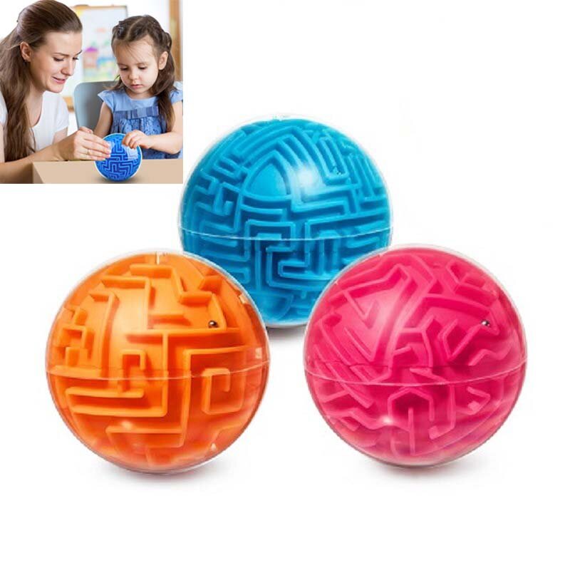 

3D Maze Ball Brain Teasers Game Ball Intelligence Training Puzzle Toy Gifts Challenges Game Lover Tiny Balls Brain Tease
