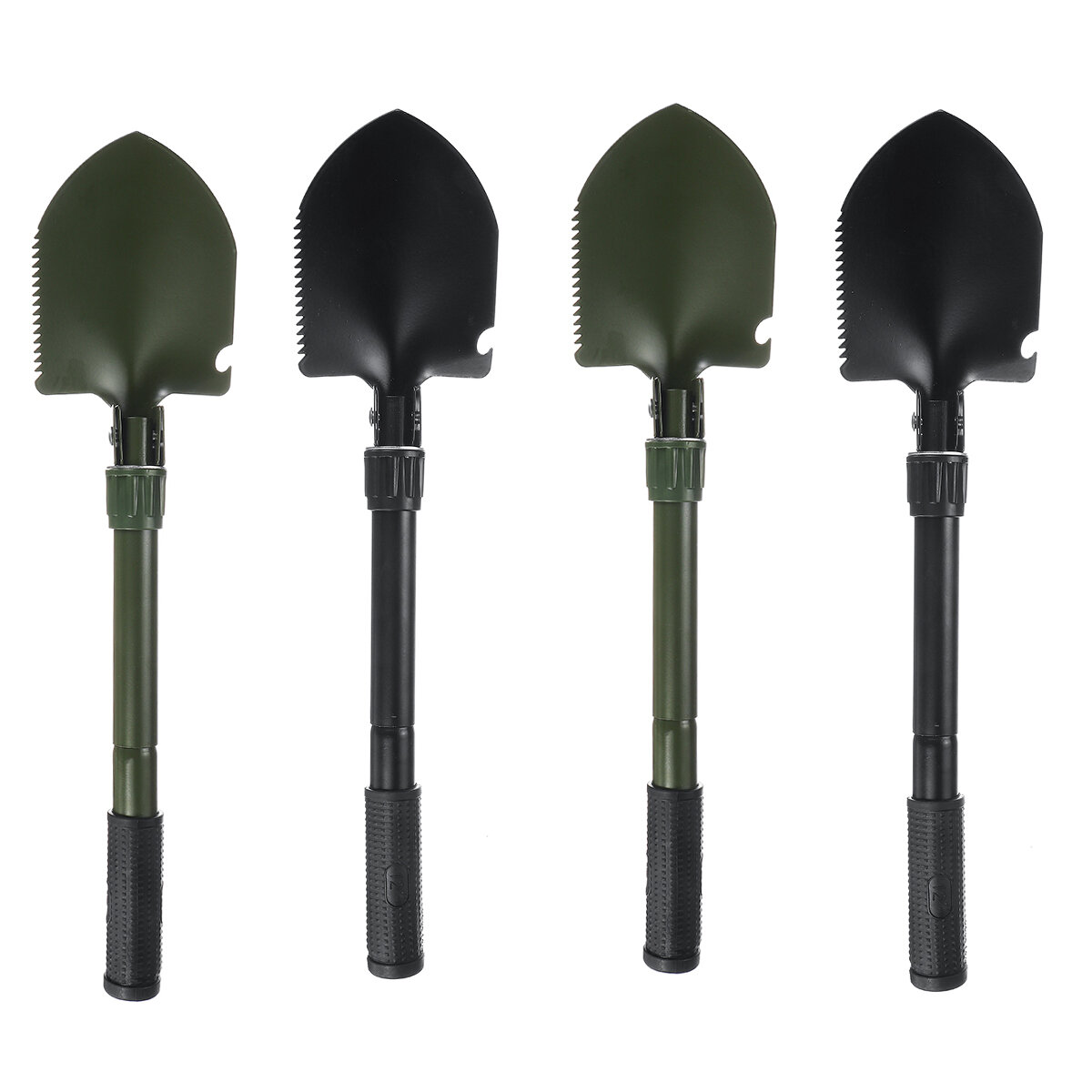 Pelle multifonctionnelle outils de jardin pliants de survie en plein air pelle militaire de camping outils de défense et de sécurité