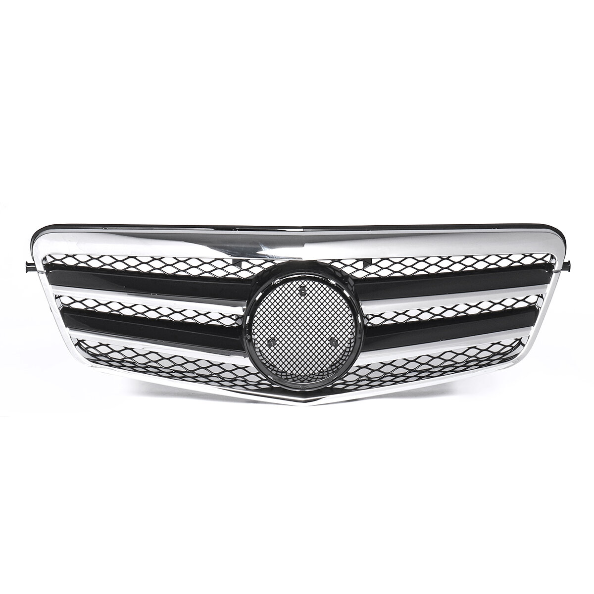 

Chrome Silver AMG Style Front Grill Grille For Mercedes Benz W212 E250 E550 E350 E63 AMG 2010-2013