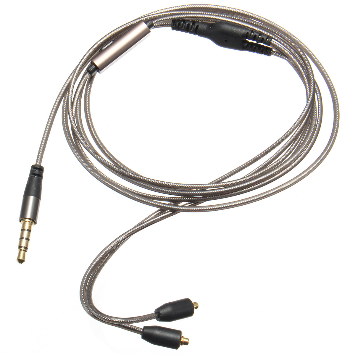1,28M vervangende audiokabelkabel met Mic voor Shure SE215 315 535 846 hoofdtelefoon UE900