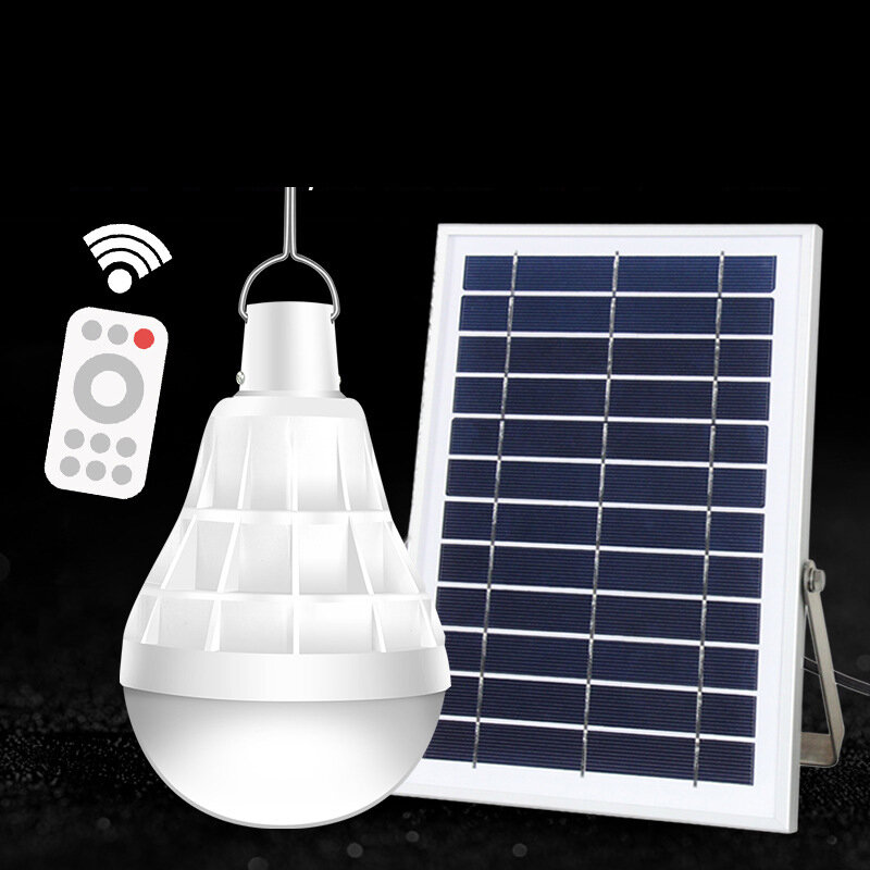 IPRee® 80 / 150W LED Solar Lâmpada de 5 modos Controle Remoto USB Luz de emergência recarregável Luz noturna Acampamento pesca ao ar livre