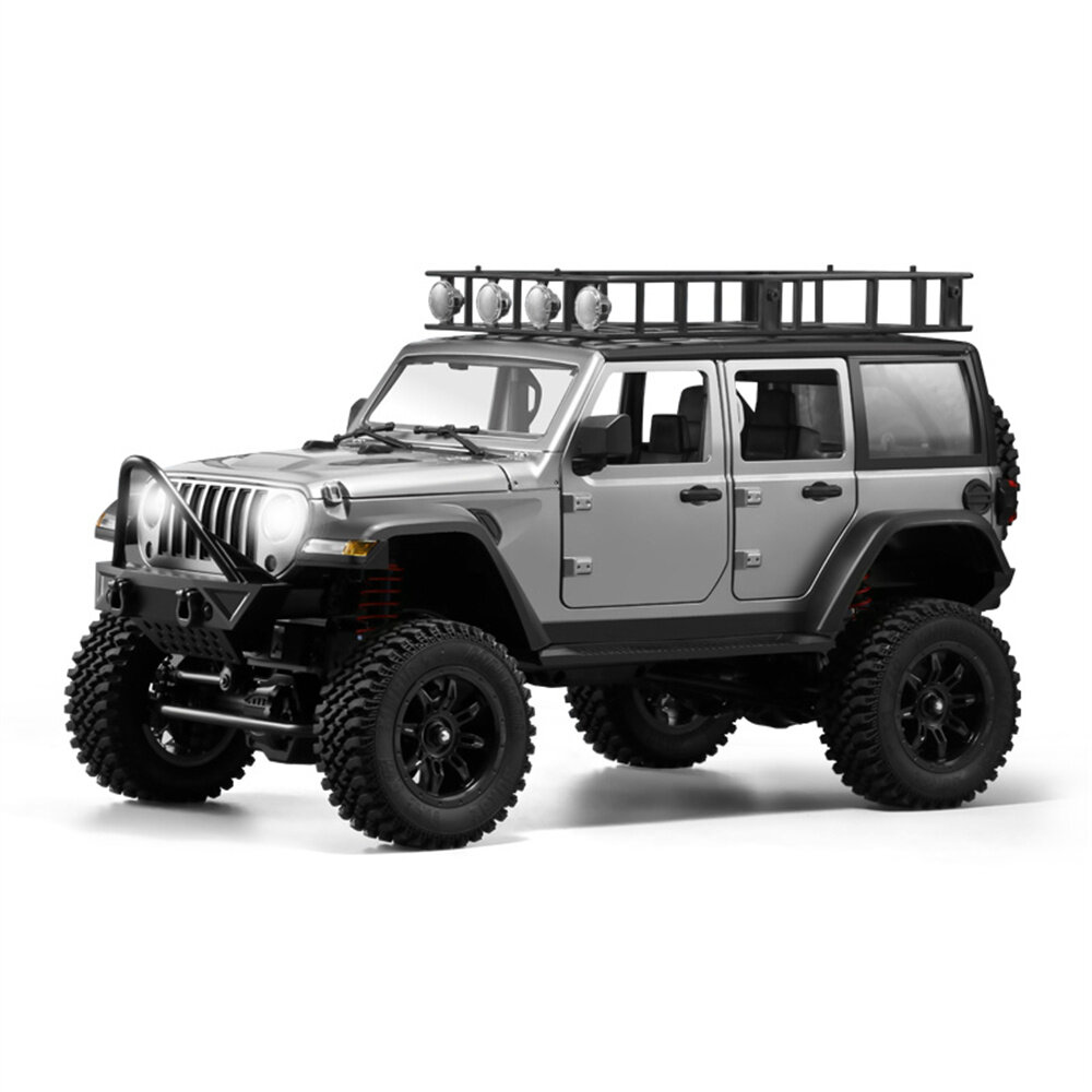 MNRC MN128 RTR 1/12 2.4G 4WD RC Car LED Light Rock Crawler Climbing Off-Road Truck Full Proportional Vehicles Models Toy