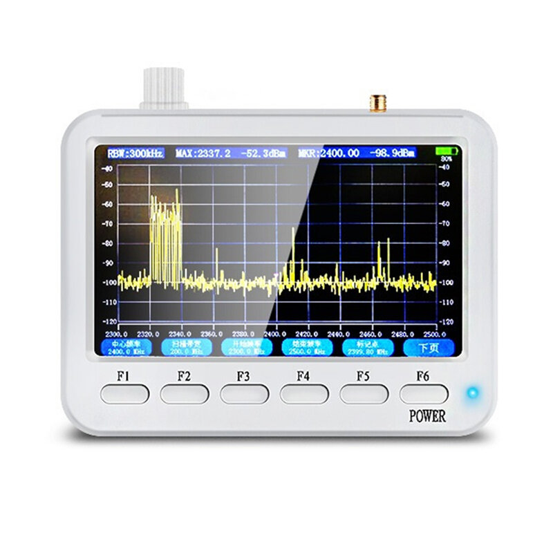 Handheld RF Spectrum Analyzer Spectrum Analyzer Measuring Instrument XT-129 tzt 