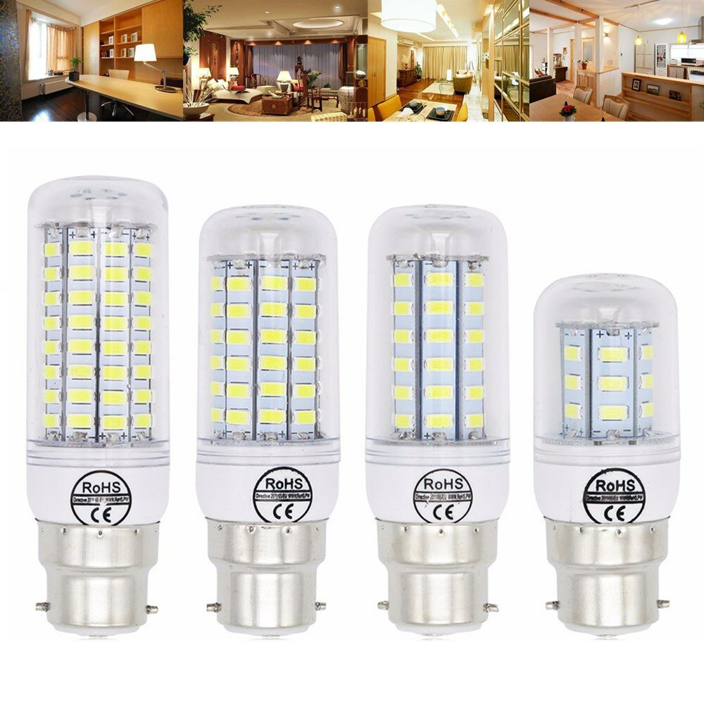 B22 5 W 6 W 7 W 8 W 10 W 12 W Ultra Heldere SMD5730 LED Maïs Lamp Kroonluchter Licht AC110V