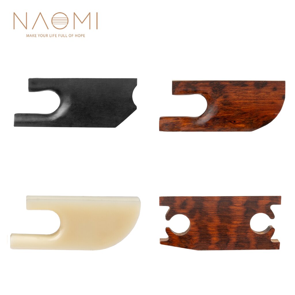 

NAOMI BOWORK Snakewood/Ebony Violin Bow Frog Baroque Style Violin Bow Parts 4/4 Violin Fiddle Replacement
