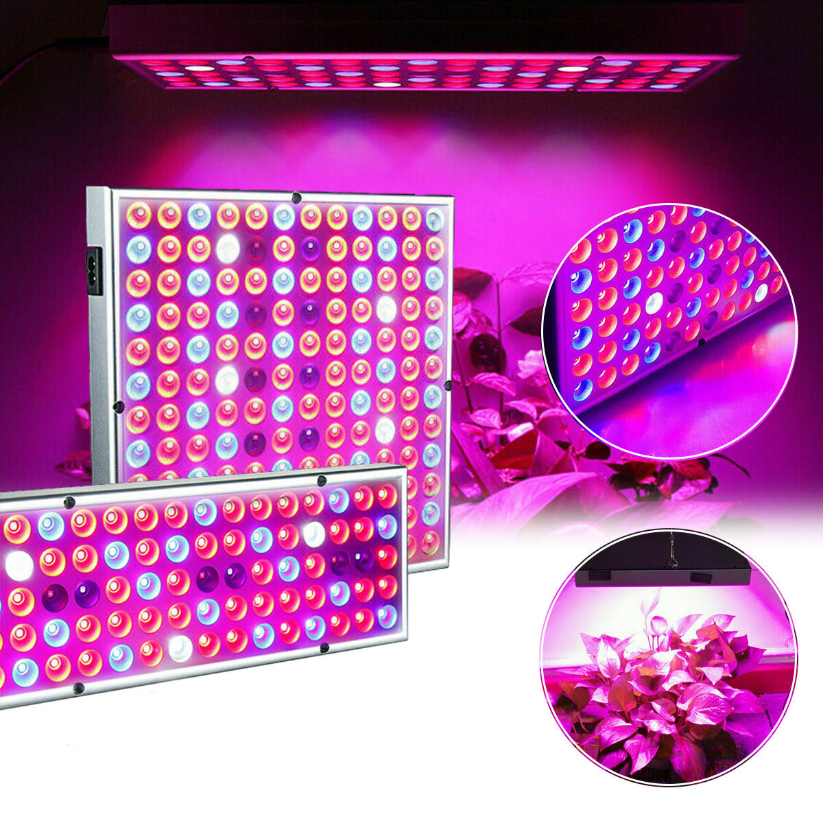 LED Grow Light Hydroponic Full Spectrum Indoor Plant Flower Groeiende Bloom Lamp 85-265V