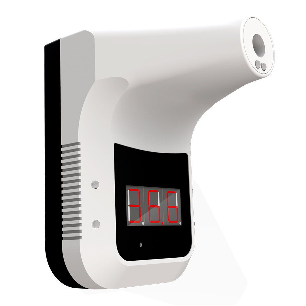K3 Infrarot-Thermometer Digitales berührungsloses wandmontiertes festes elektronisches Thermometer