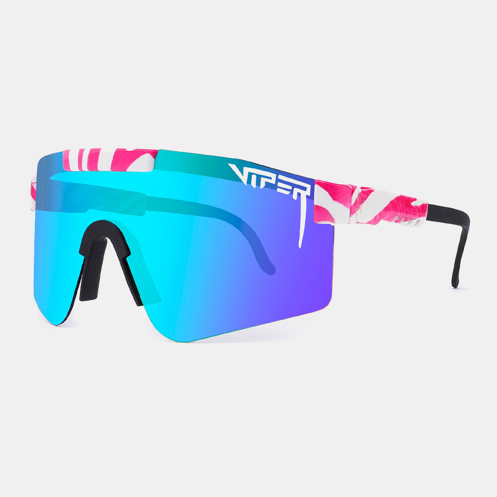 Unisex Colorful Verstelbare brilpoot Fietsen Buitensport UV Bescherming Gepolariseerde zonnebril