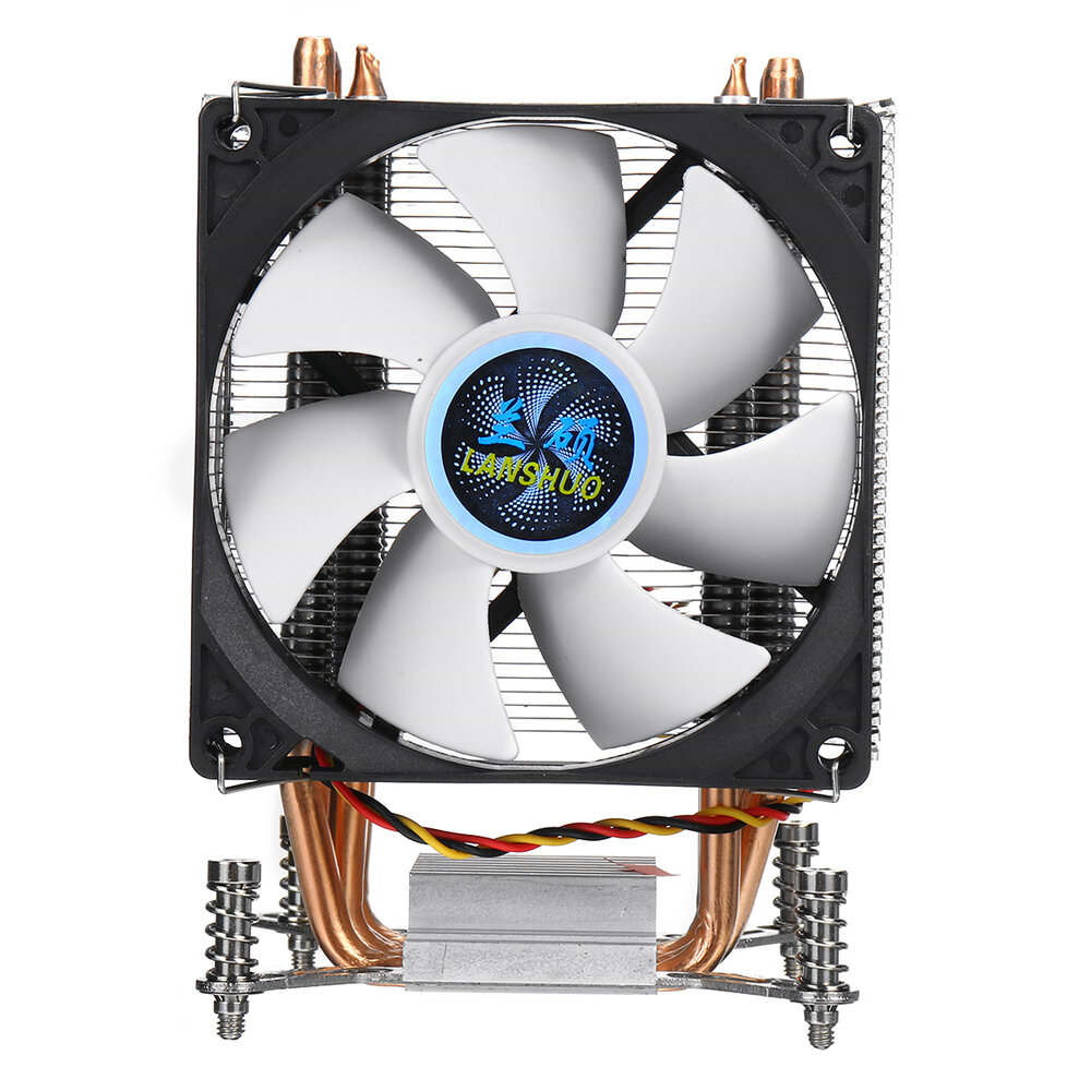 

CPU Cooler 4 Copper Heatpipe Cooler Cooling Fan 90mm 3Pin CPU Cooler Fan Cooling Heatsink Radiator for Intel LGA 2011 X7