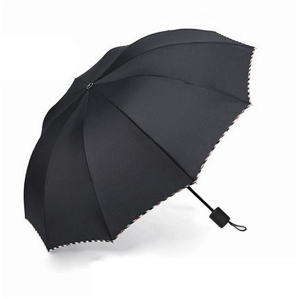 Big Oversize Folding Windproof Strong Wind Rain Umbrella UV Resistance Cover