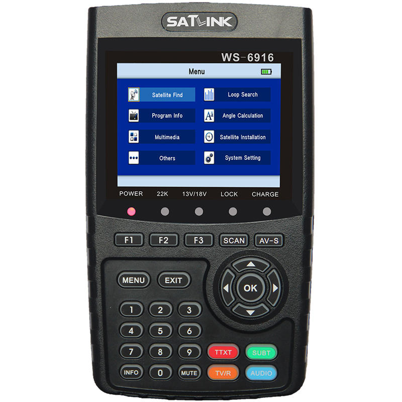 

Satlink WS-6916 Цифровой спутниковый сканер DVB-S / S2 Метр высокой четкости MPEG-4 HD с MPEG-2 / MPEG-4 WS6916 Приемник
