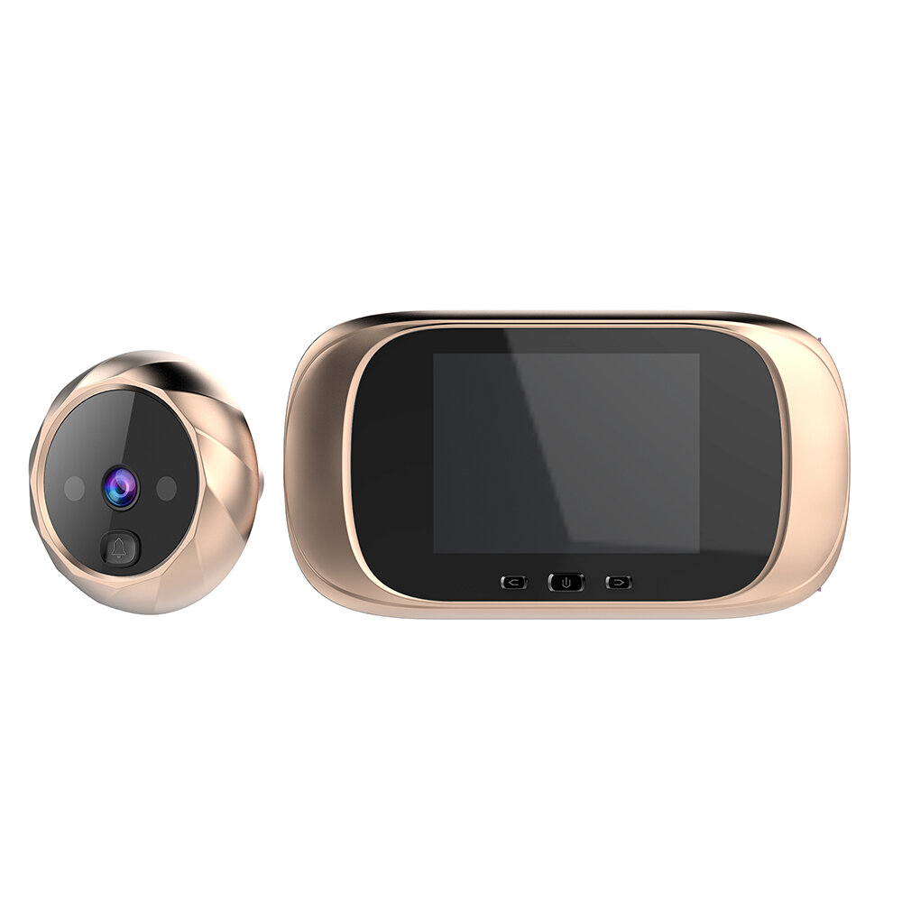 

Bakeey Smart Vedio Doorbell 2.8 inch LCD Color Screen Digital Doorbell IR Night Vision Door Peephole Camera Bell
