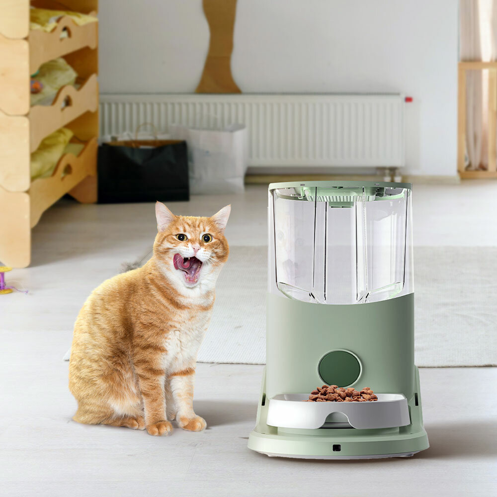 CATLINK 3.5L YOUNG AI Intelligent Feeder Smart APP Control Food Intake Monitor Duplicate Supply Cera