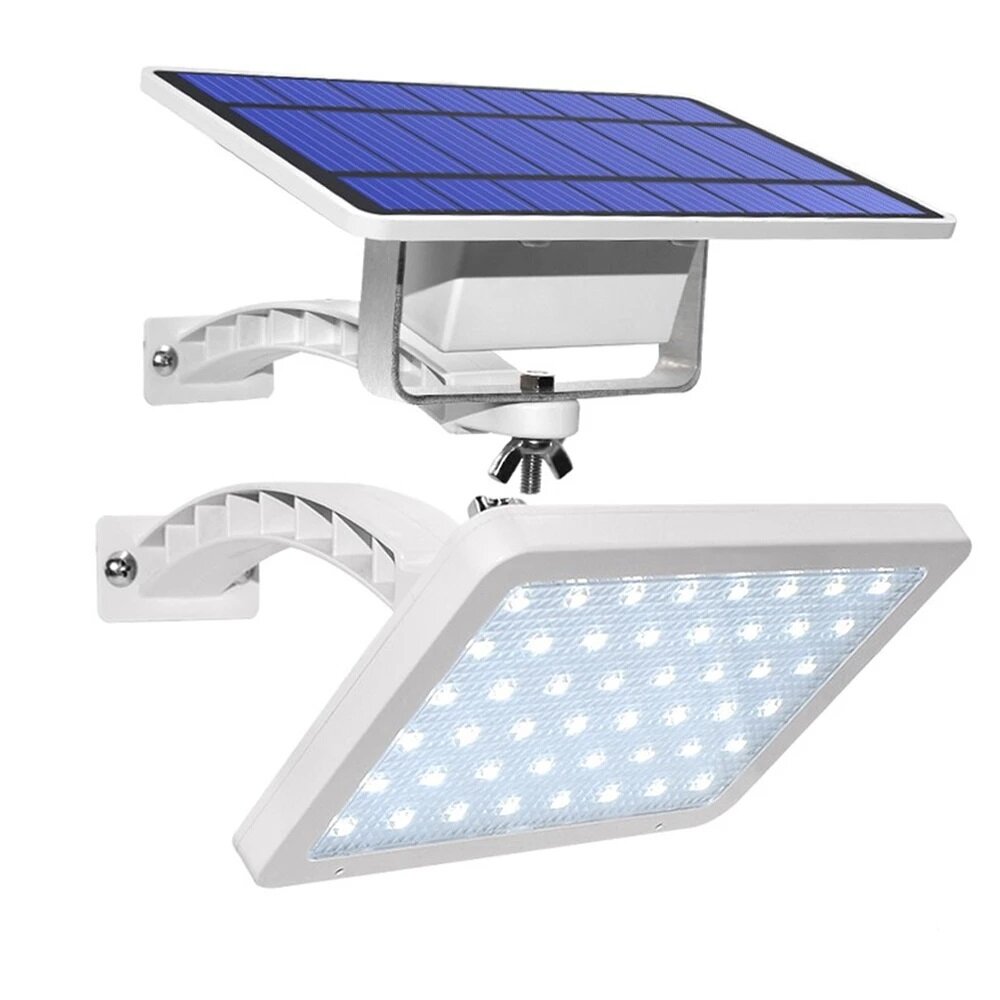 48 LEDs Solar Light 800LM Bright Verstelbare verlichtingshoek Outdoor Waterdichte Solar Garden Lamp 
