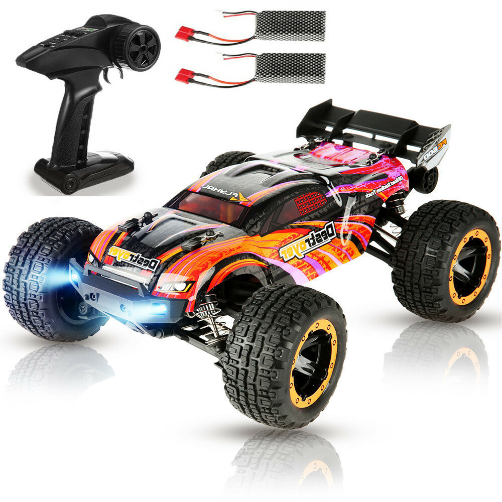 Flyhal FC600 Two Batteries RTR 1/16 2.4G 4WD 60km/h Brushless Fast RC Drift Cars Vehicles LED Light Full Proportional Mo