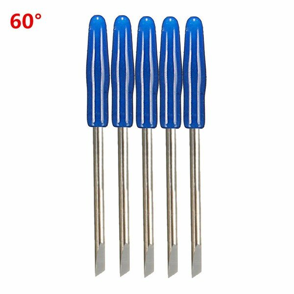 best price,5pcs,30/45/60,degree,engraving,machine,blades,cutter,for,cb09,coupon,discount