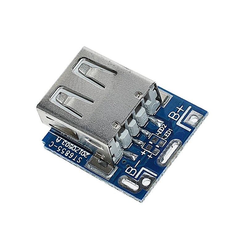 10 Stks Micro USB 5V Lithium Batterij Oplader Boost Bescherming Boord Li-Po Li-Ion 18650 Power Bank 