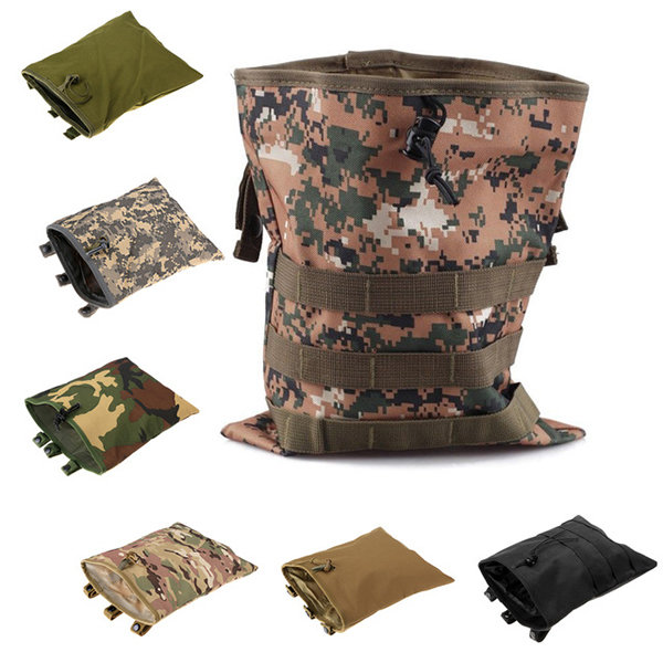 Image of Molle Outdoor Large Fishing Taschen Recycle Pouch Travel Storage Taschen