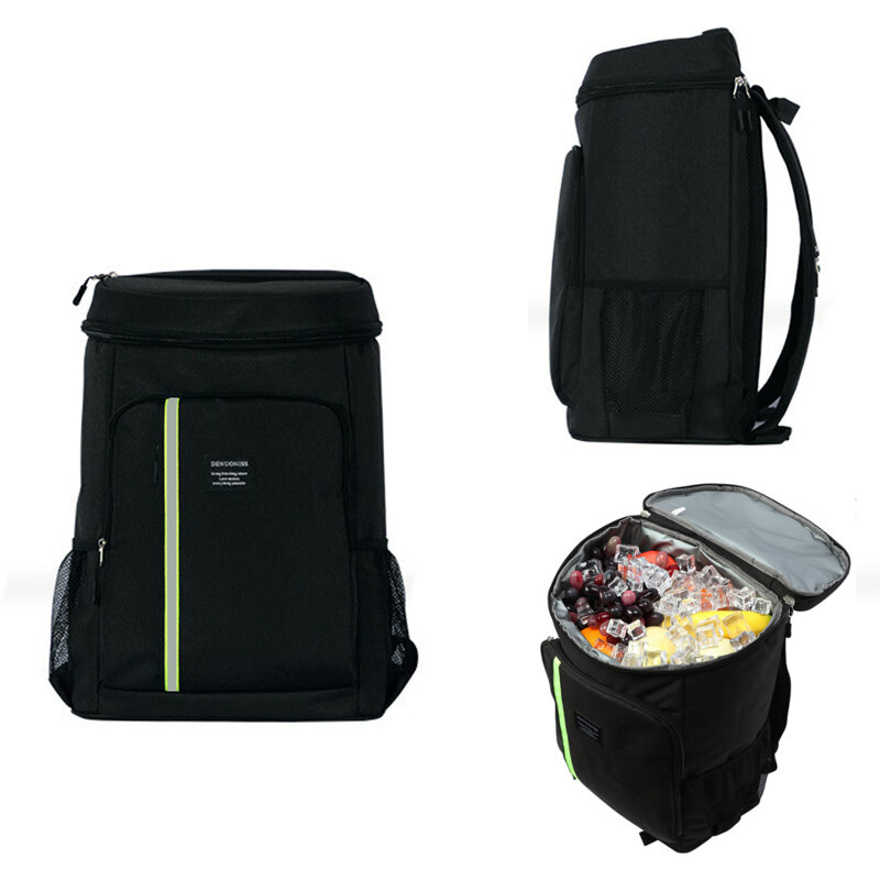 18L / 32.8L geïsoleerde koeling rugzak picknick rugzak lunchbox tas voor camping picknick