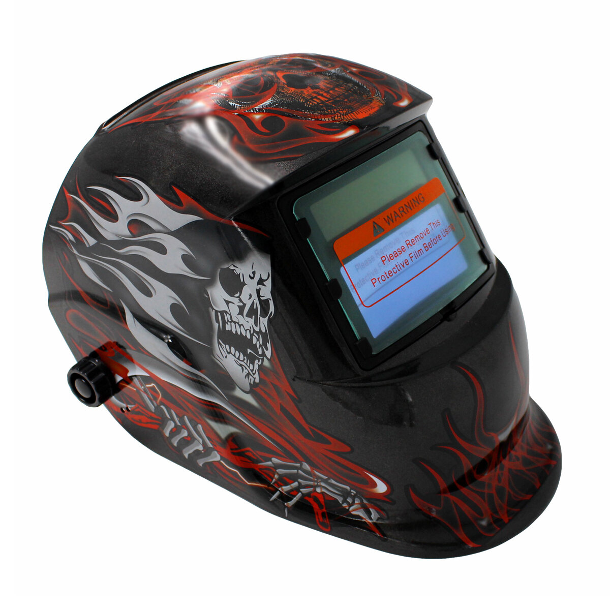 

Oauee Welding Helmet Welder Mask Chameleon Large View True Color Solar Power Auto Darkening Welding Mask For Arc Weld Gr