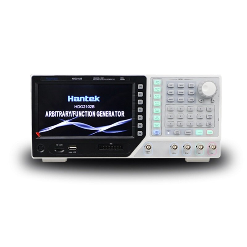 

Hantek 2CH 30/60/80/100MHz 250MSa/s DDS Function Signal Arbitrary Waveform Generator 64M Memory Depth USB 7" TFT LCD 800