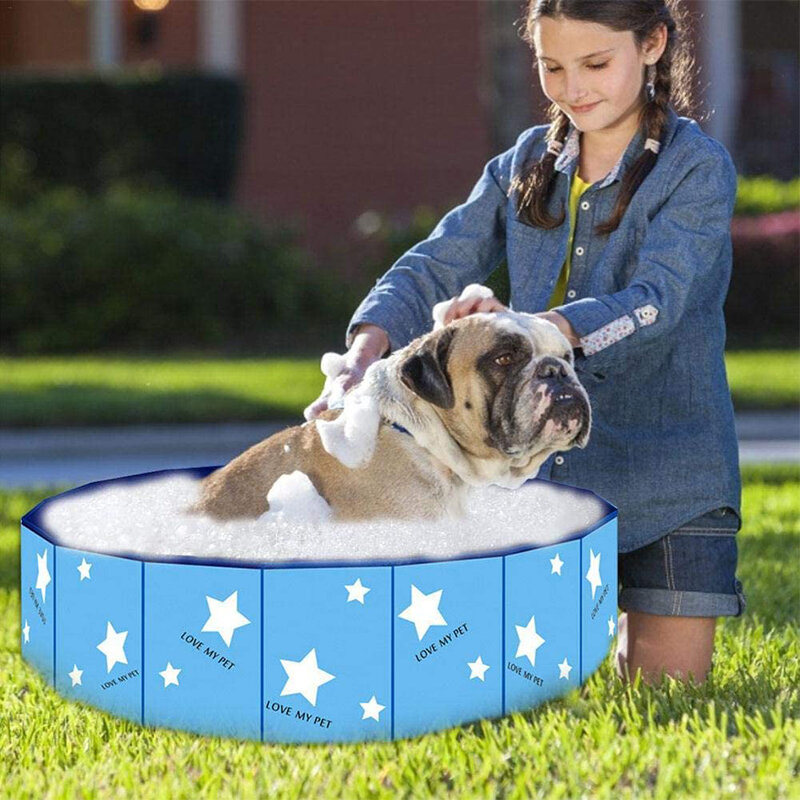 120*30cm Pet Inflatable Pool Dog Swimming Pools