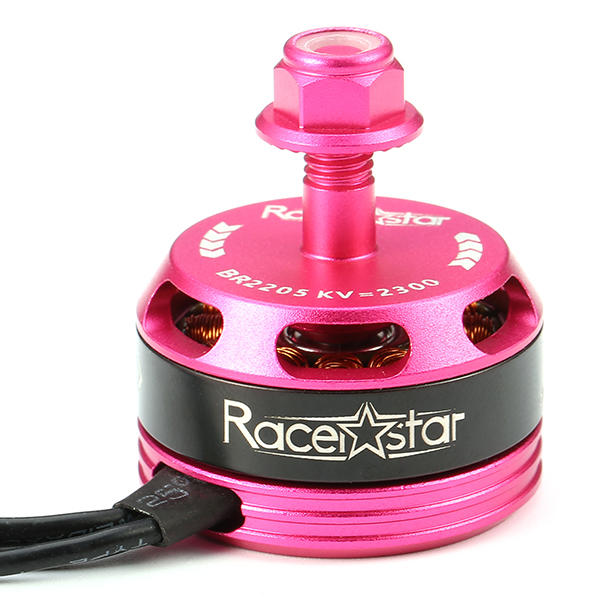 Racerstar Racing Edition 2205 BR2205 2300KV 2-4S Brushless Motor Pink For 210 220 250 RC Drone FPV Racing