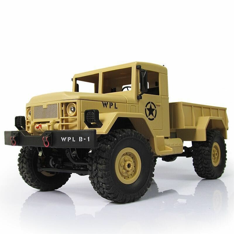 best price,wpl,b,1,rc,military,truck,sand,yellow,coupon,price,discount