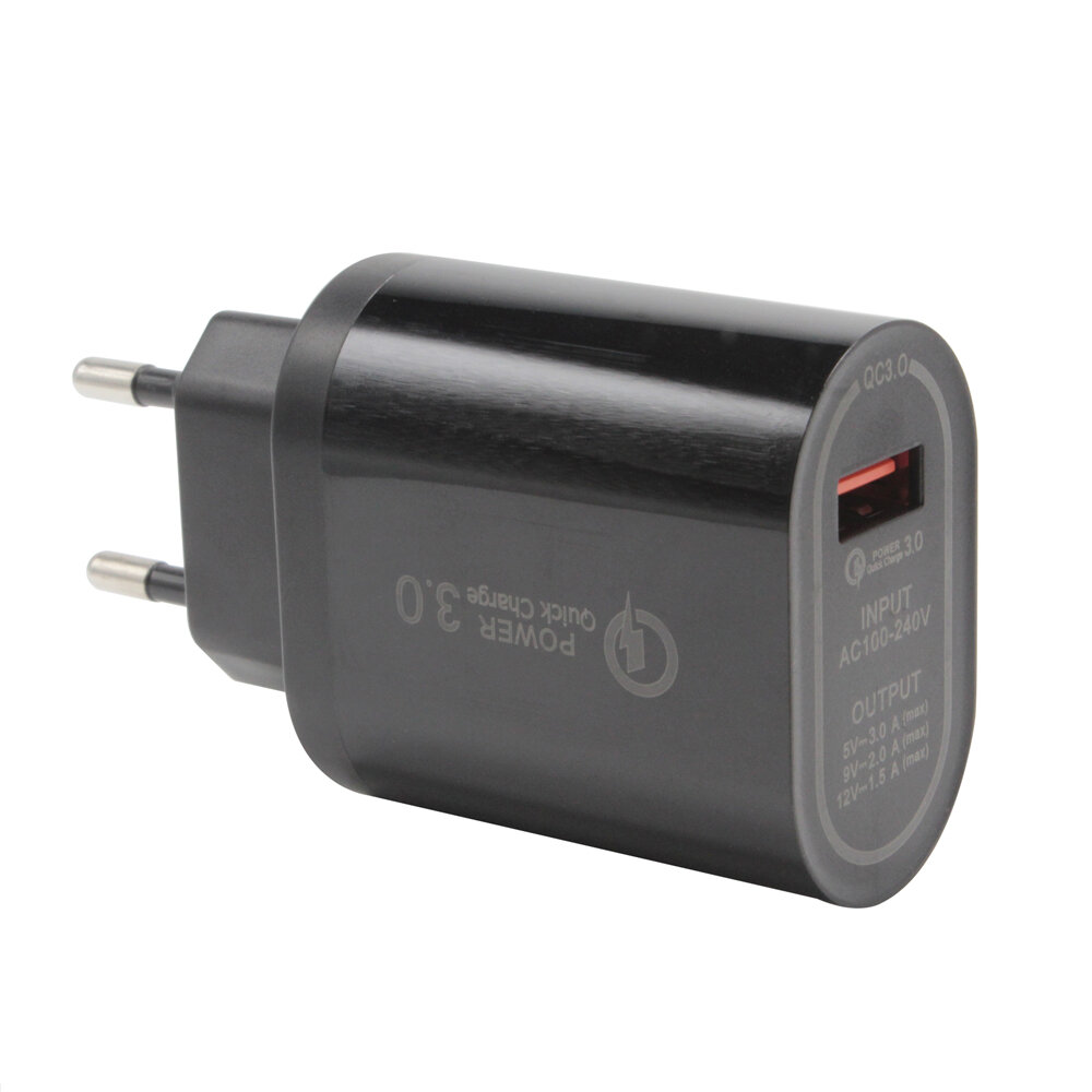 BakeeyUSB充電器QC3.0ユニバーサル急速充電USB充電器iPhone用XS11 Pro Mi10 Note 9S