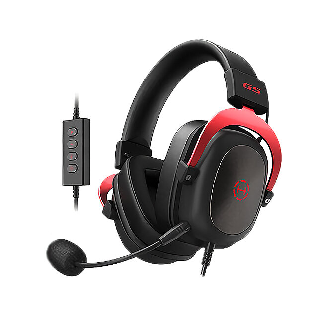 Edifier HECATE G5 Gaming Headset Wired Headphone Virtual 7.1 Channels 53mm Sound Unit Pullable Head Beam Ergonomics Head