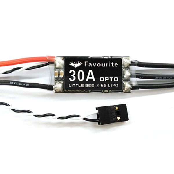 

FVT LittleBee 30A ESC 2-6S BLHeli Supports OneShot125 For RC Drone FPV Racing Multi Rotor