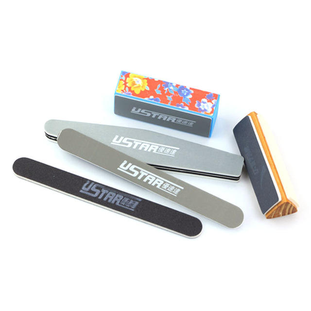 USTAR UA1605 5 in 1 Abrasive Stick Set Slijpgereedschap Set Polijststift voor Model Kit
