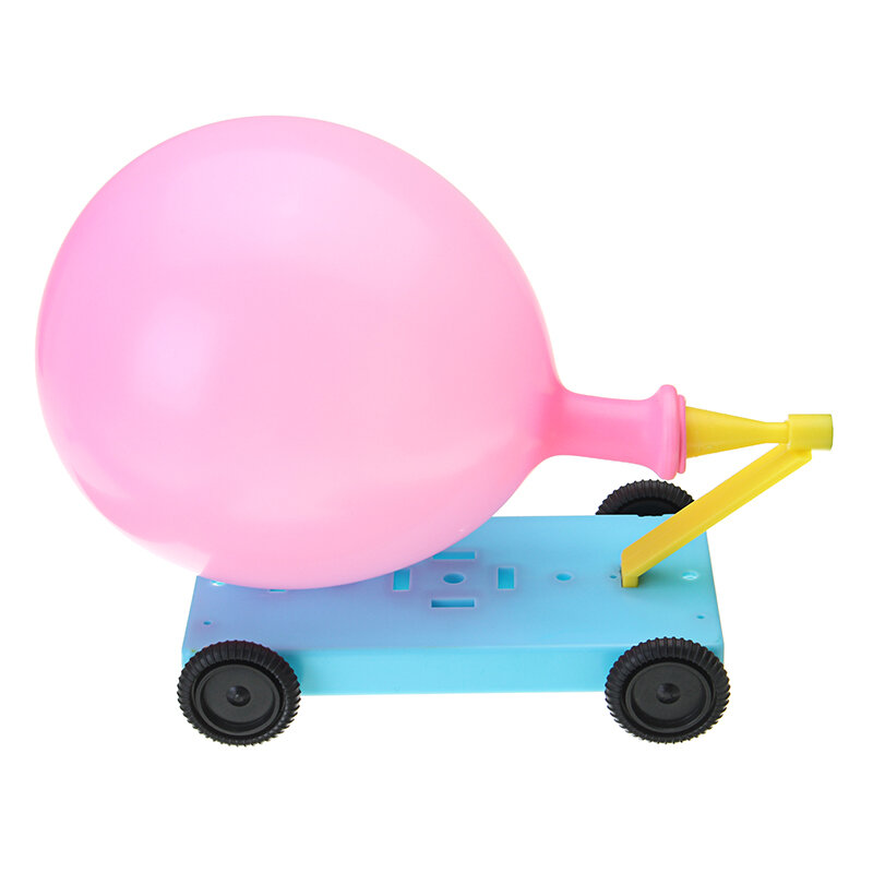 Ballon Terugslag Auto Natuurkunde Experiment DIY Wetenschap Educatief Speelgoed Kit