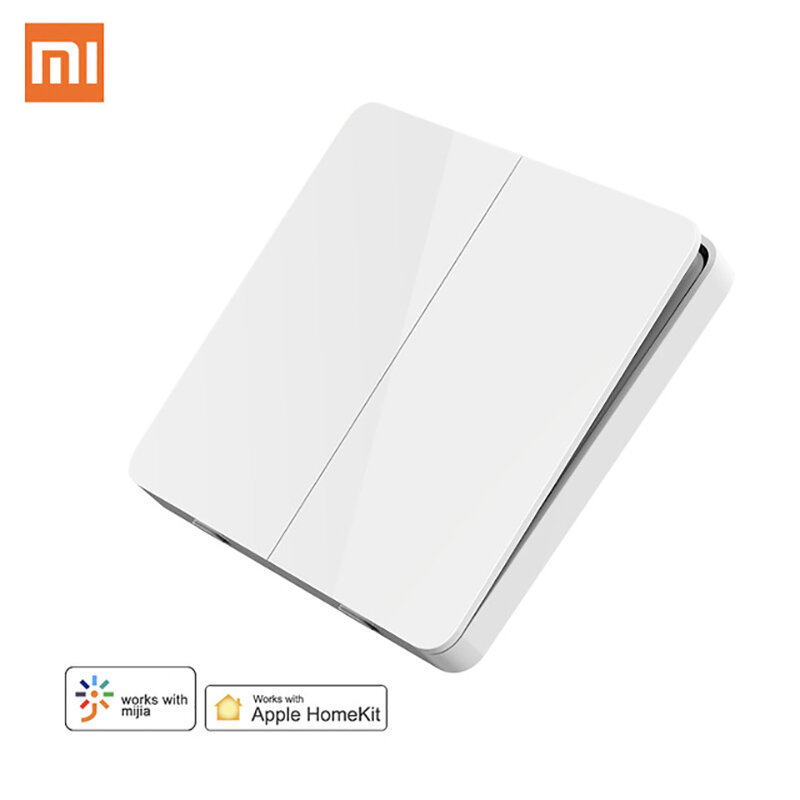 best price,xiaomi,mijia,smart,switch,double,mjkg01,2yl,coupon,price,discount