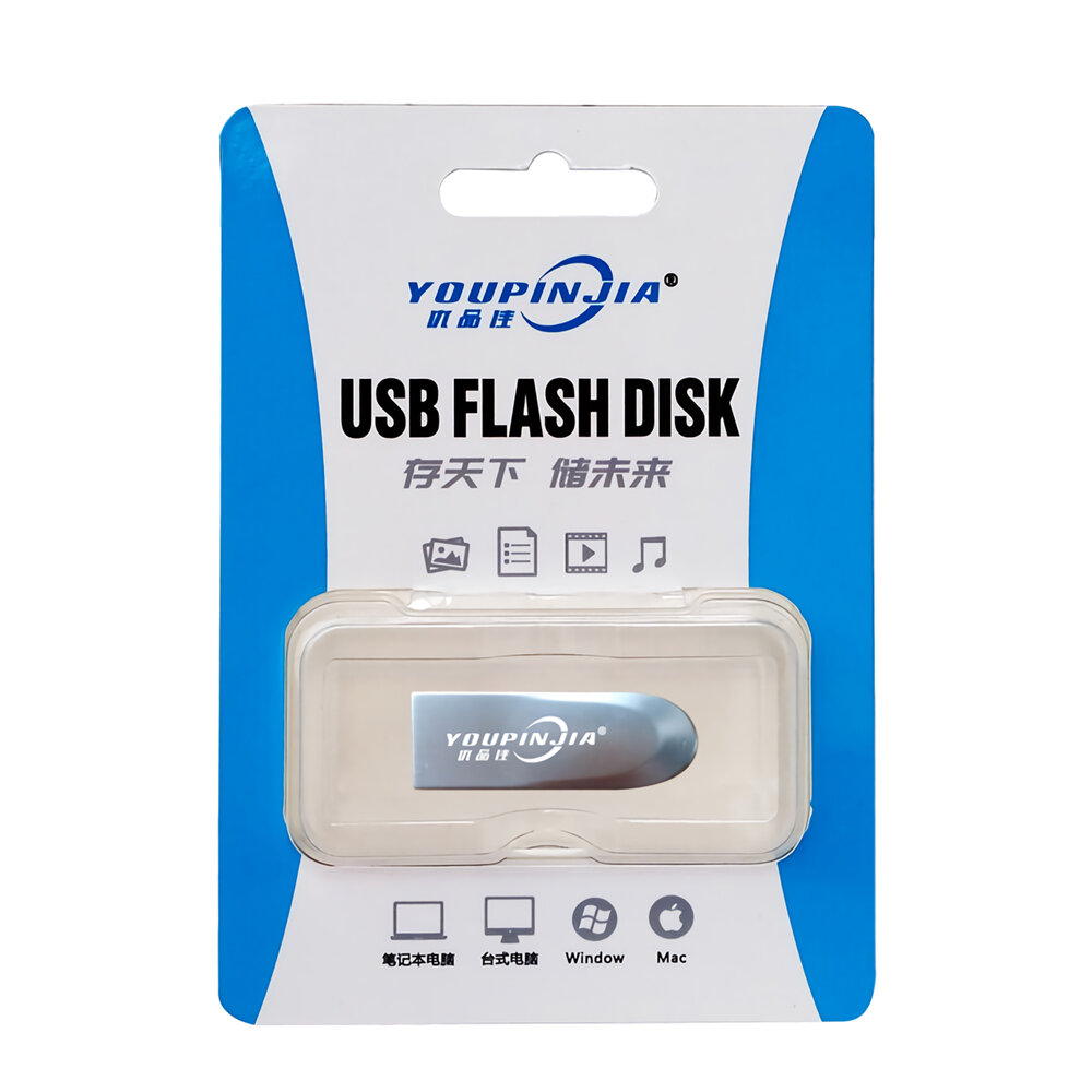 YOUPINJIAメタルUSB Flashドライブ32GB 64GB128GB USB 3.0データストレージメモリカードUSBペンドライブUディスク