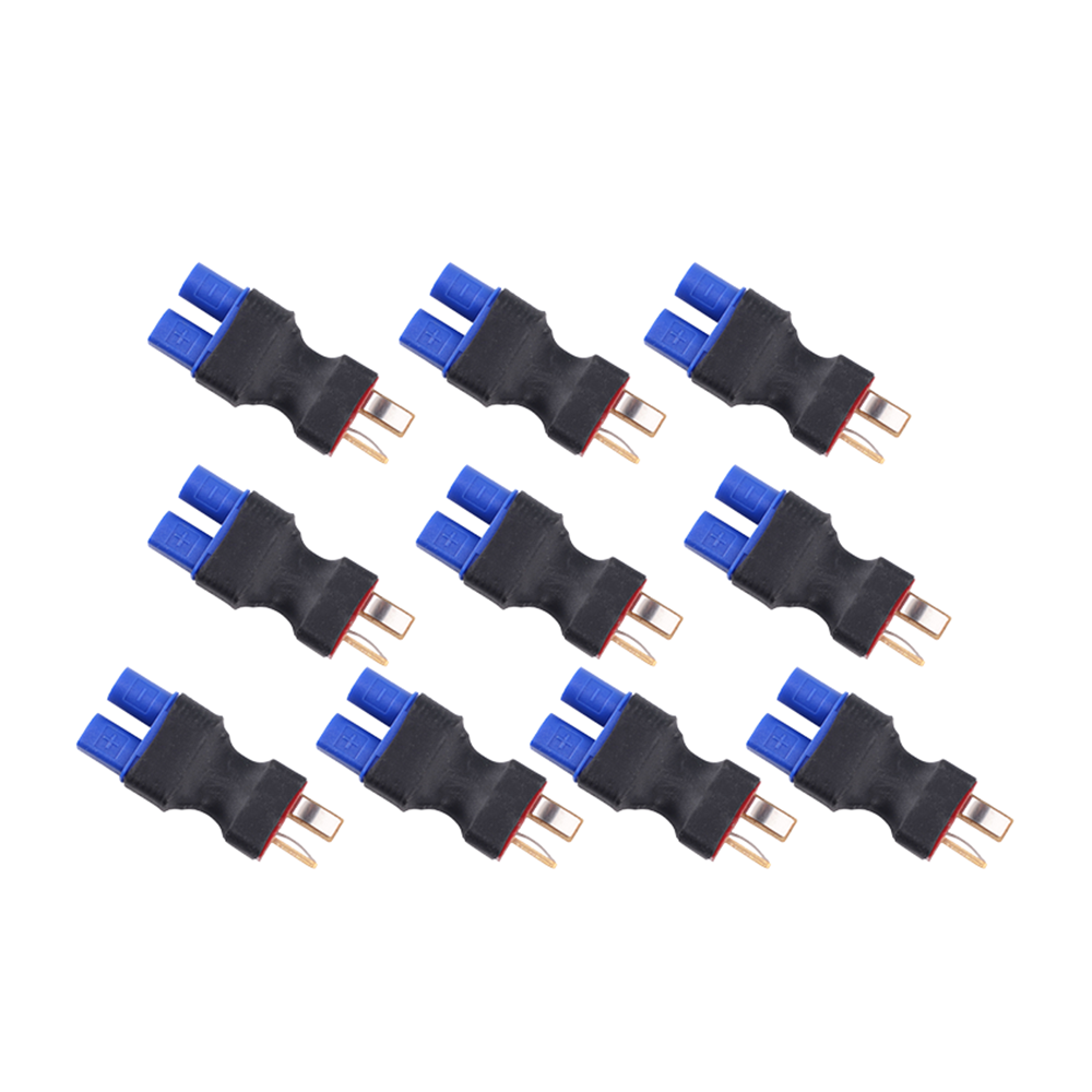10Pcs T XT60 TRX Male/Female to EC3 Male/Female Plug Connector Adapter Plug for Battery ESC RC Car