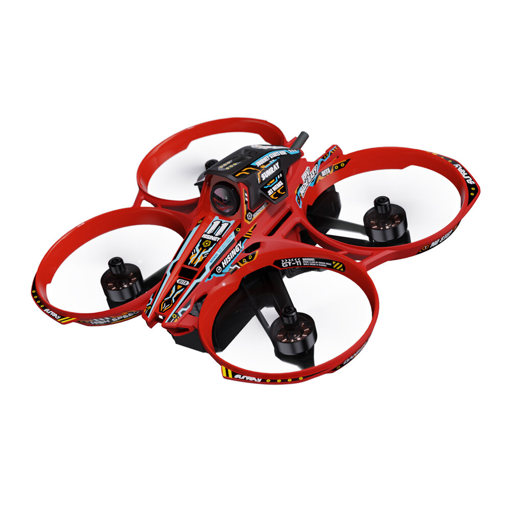 

[DE DIRECT] HISINGY Sunray PNP RTF FPV Whoop FPV Racing Drone 7mins Flight Time 7m/s Speedwith GPS Support One-key Tak