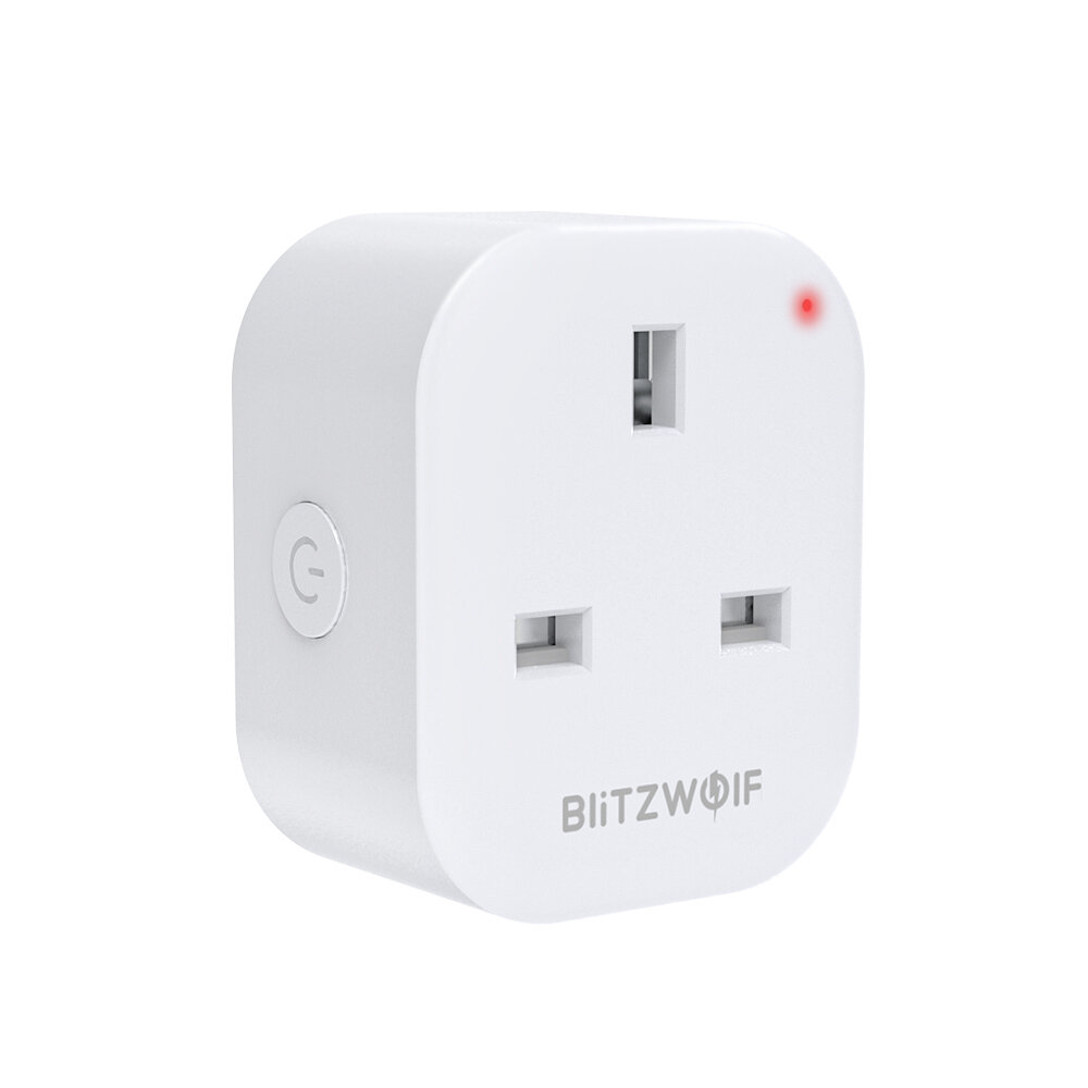 

BlitzWolf® BW-SHP11 16A 3520W UK Plug Smart Switch APP Дистанционный Контроллер Таймер Работа с Amazon Alexa Google Assi