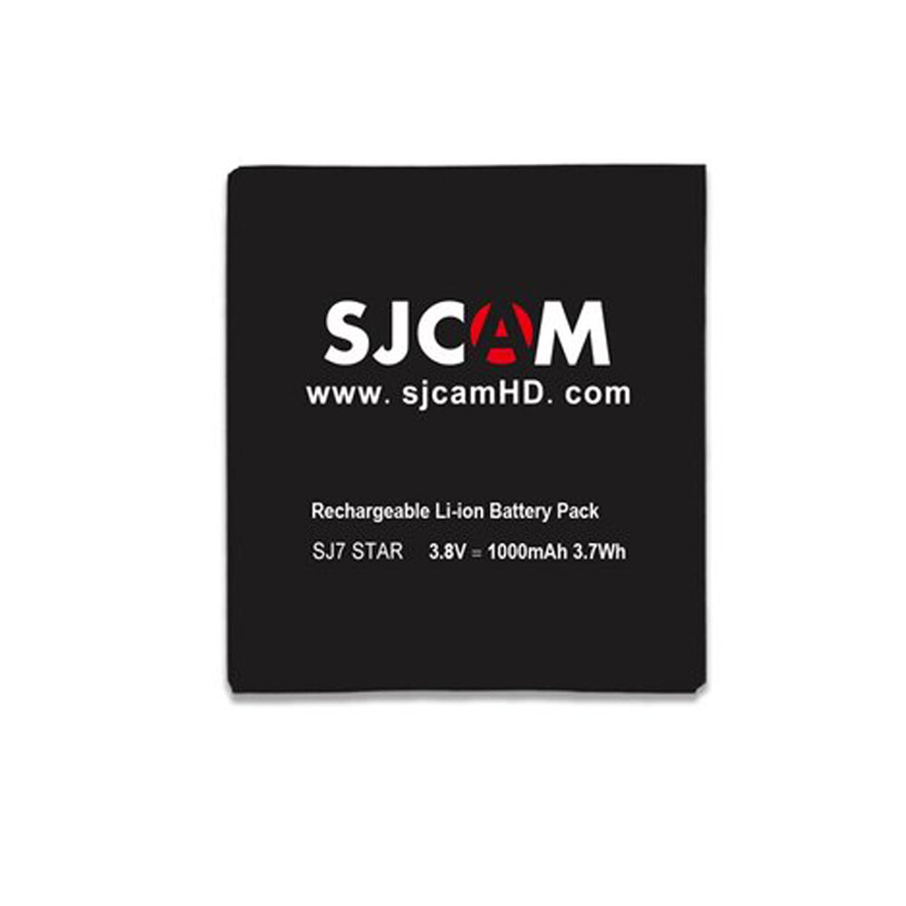 SJCAM SJ7 Ster Batterij 3.8V 1000mAh Oplaadbare Li-ion Batterij voor Originele SJCAM SJ7 Sport Actie