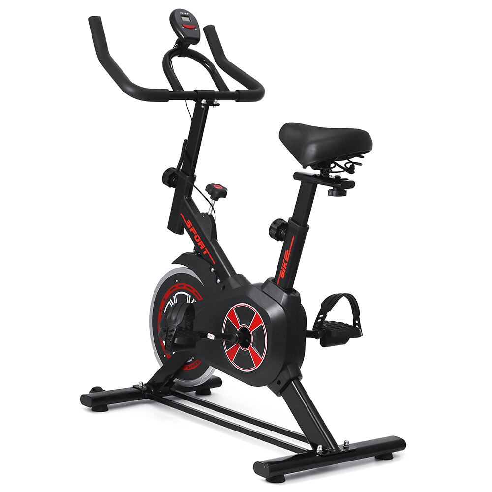 SGODDE 150KG Exercise Bike Two-way Belt Drive Quiet Home Indoor Training Cycling Bikes Body Building