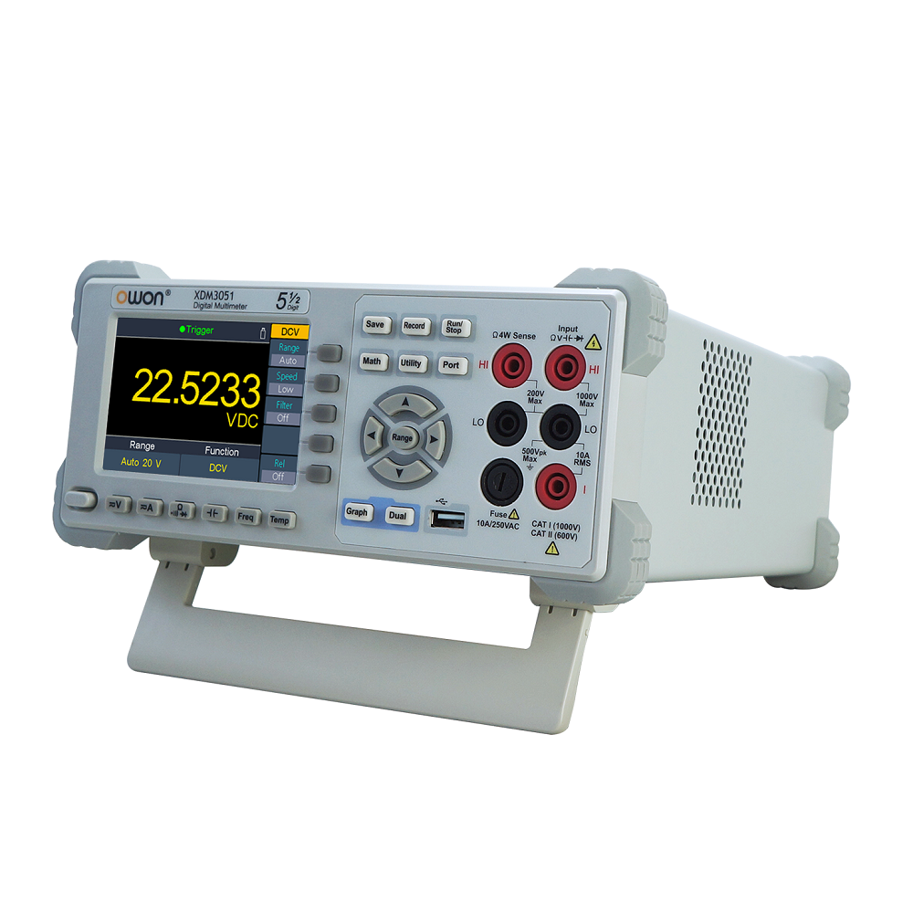

OWON XDM3051 5 1/2 Digits LCD Wifi Transmission Digital Desktop Multimeter True RMS AC Voltage Current Measurement