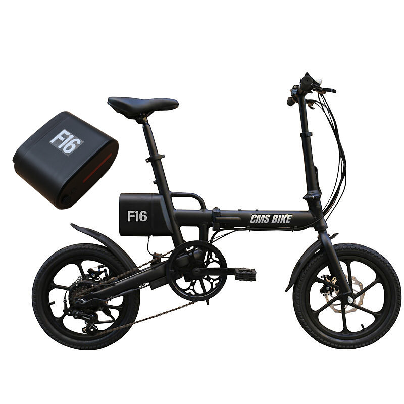 CMS-F16 Folding E-Bike（2 batterie）