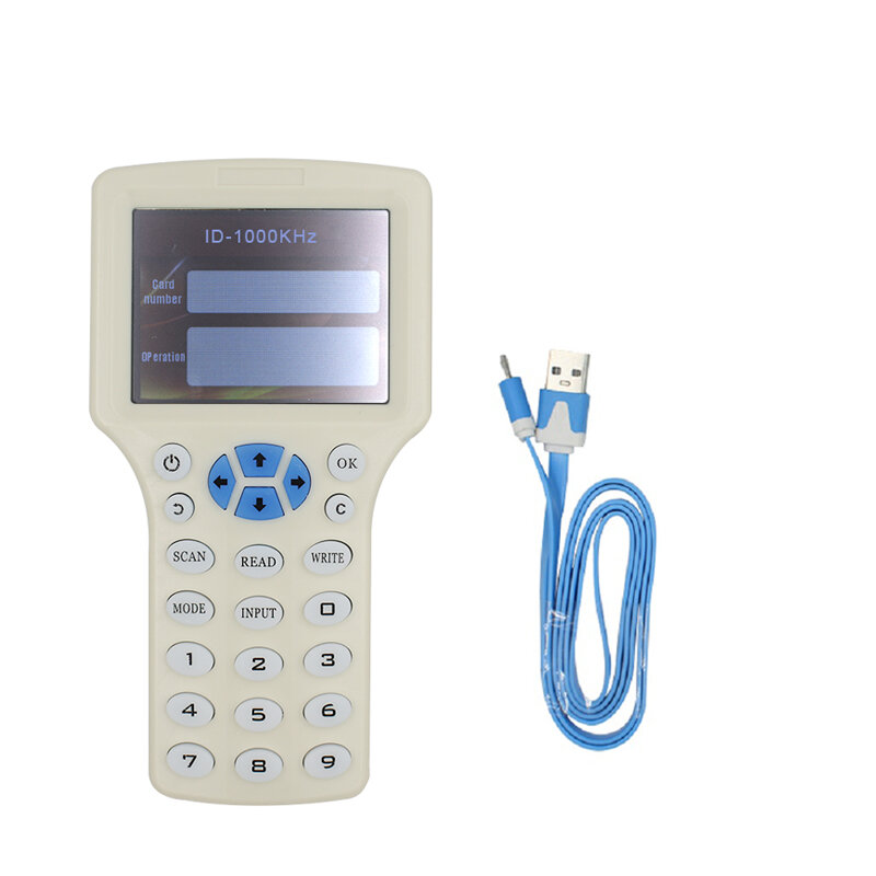 RFID NFC-kaart Kopieerapparaat Lezer Schrijver Duplicator Engels 10 Frequentieprogrammeur voor IC ID