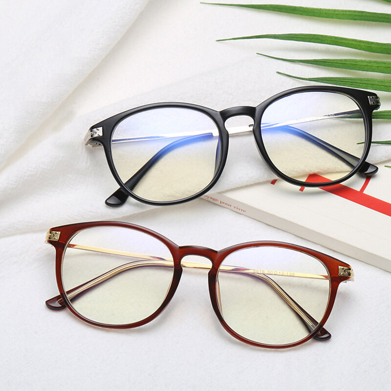 Anti-straling brillen Retro frame blauw licht blokkeren bril Optische bril Persoonlijke verzorging