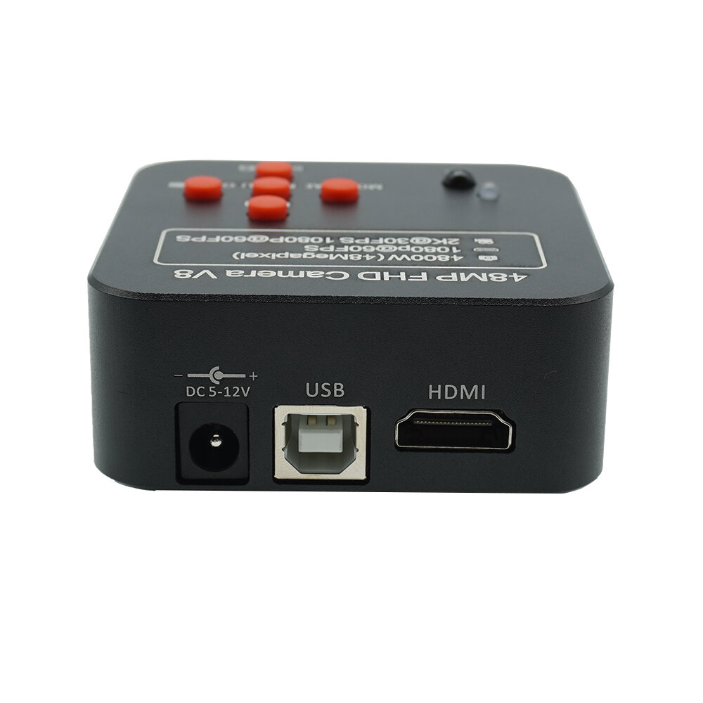 

Full HD 1080P 60FPS 2K 48MP HDMI USB Industrial Electronic Digital Video Microscope Camera for Phone CPU PCB Repair