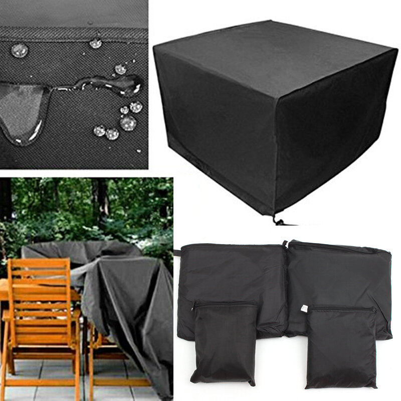 Buitenterras?Tuinmeubelen?Waterdichte?hoes?210D?Oxford Rain Dust Table Chair Shelter Protector